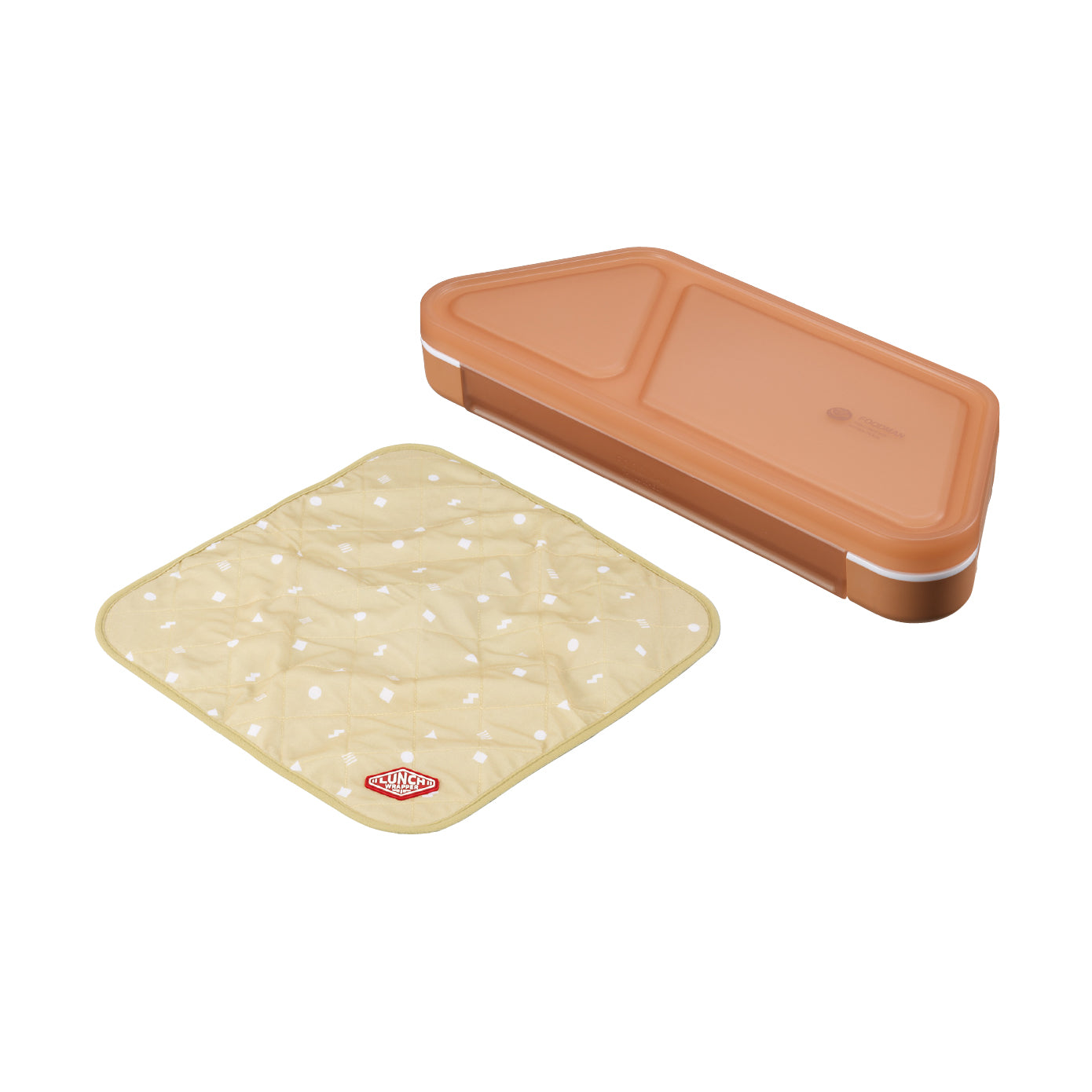 【セット】薄型弁当箱抗菌フードマンおにぎり ランチラッパー セット