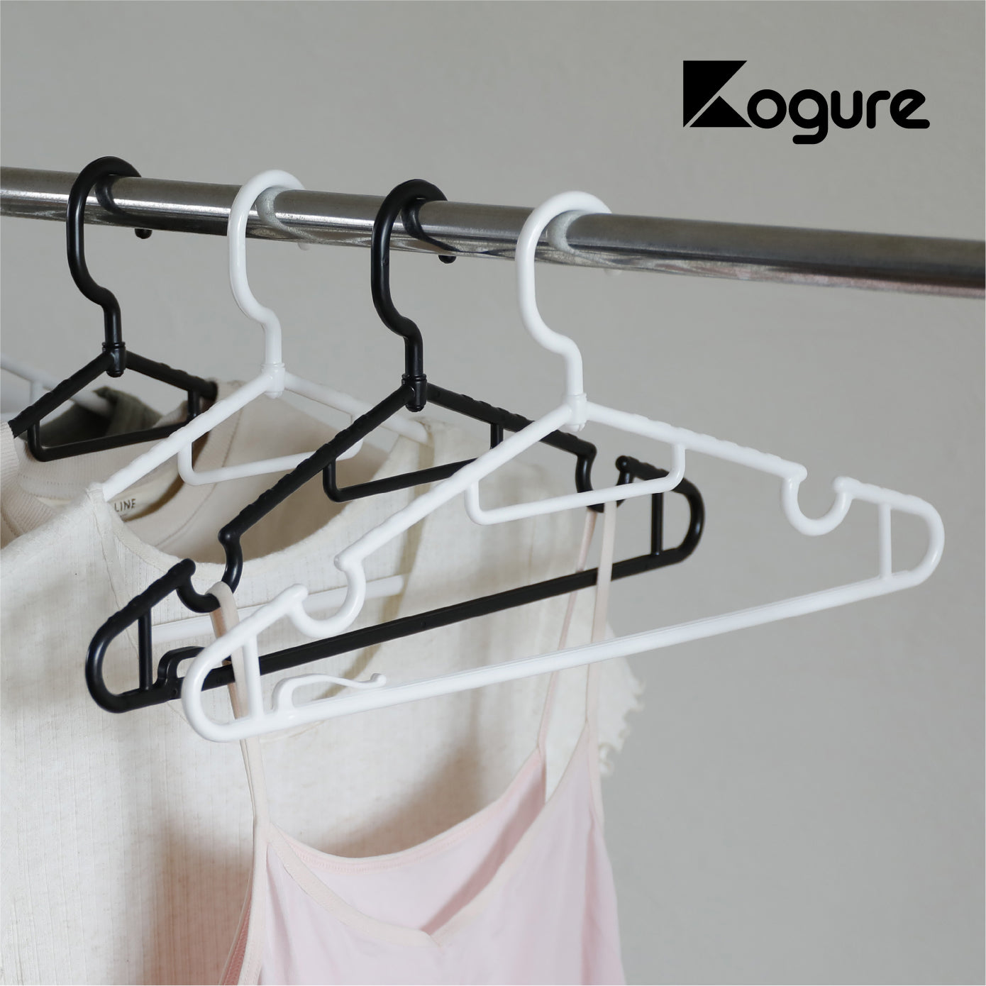 <span style="display:block; text-align:center;">Kogure<br>The Hasngers ターンフックハンガー10P</span>