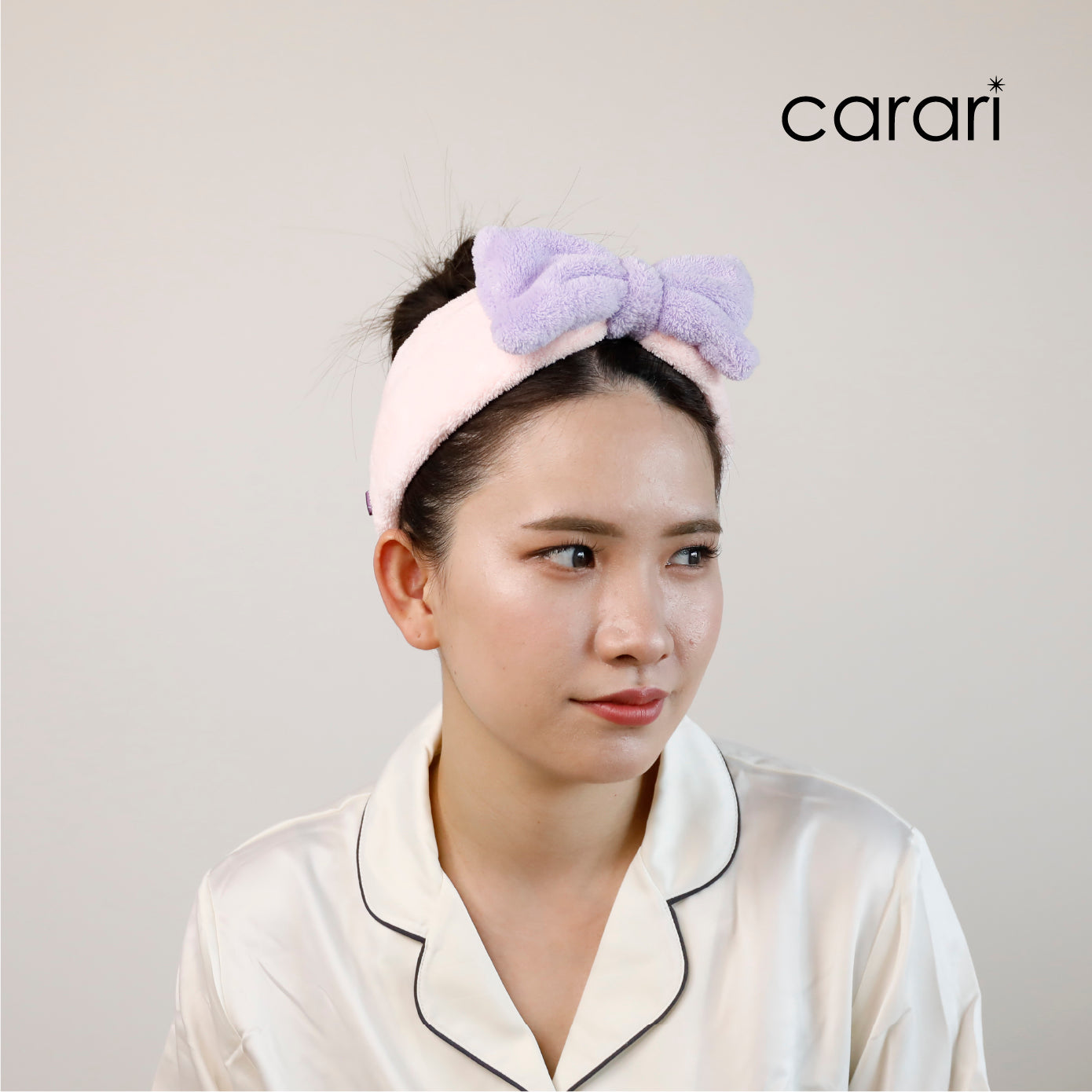 カラリモア 吸水ふわもこヘアバンド