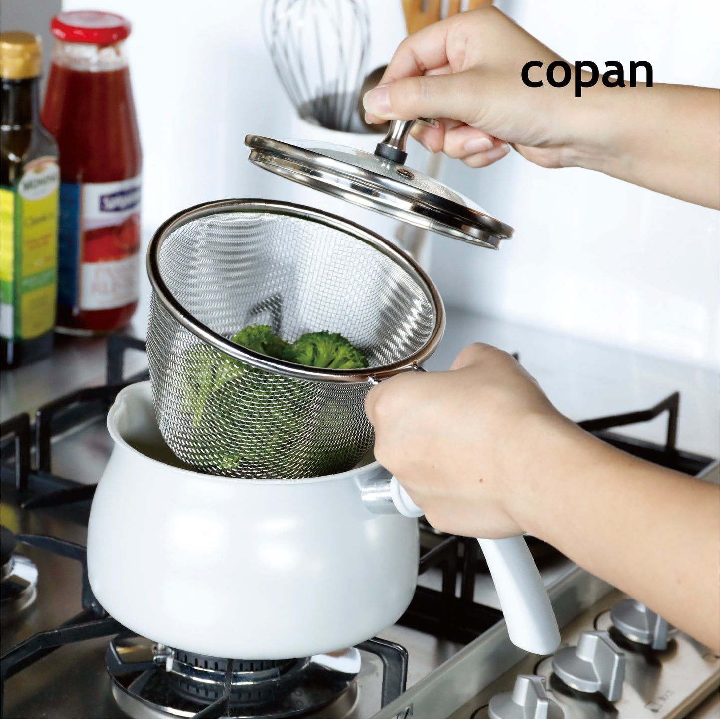 ザル付き多用途鍋 1.8L