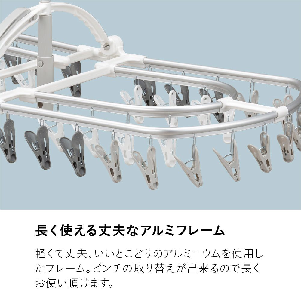 The hangers アルミハンガー48P