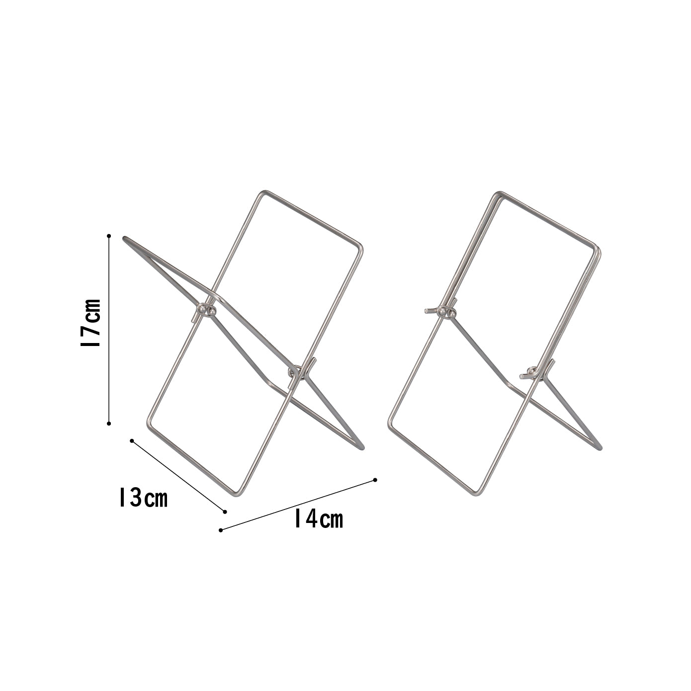 開閉できるポリ袋スタンド