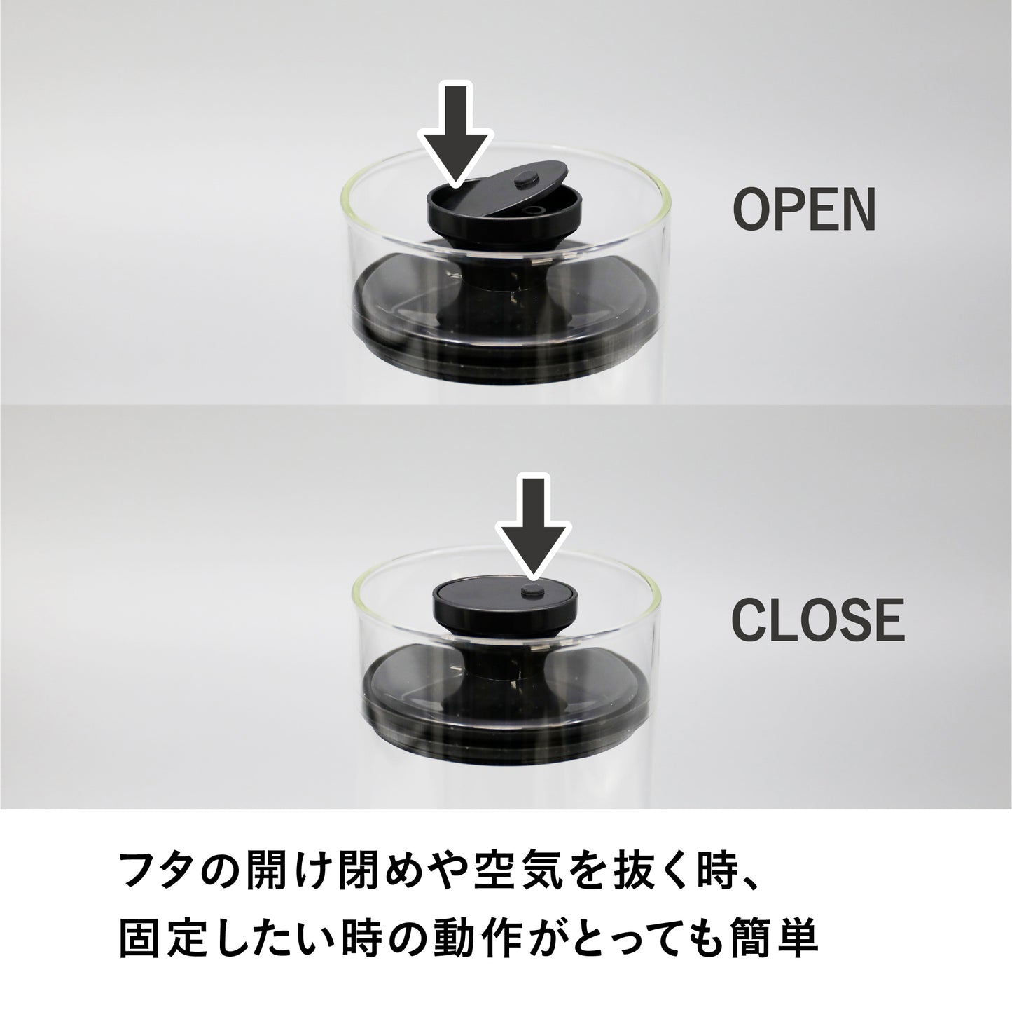 耐熱ガラスキャニスター