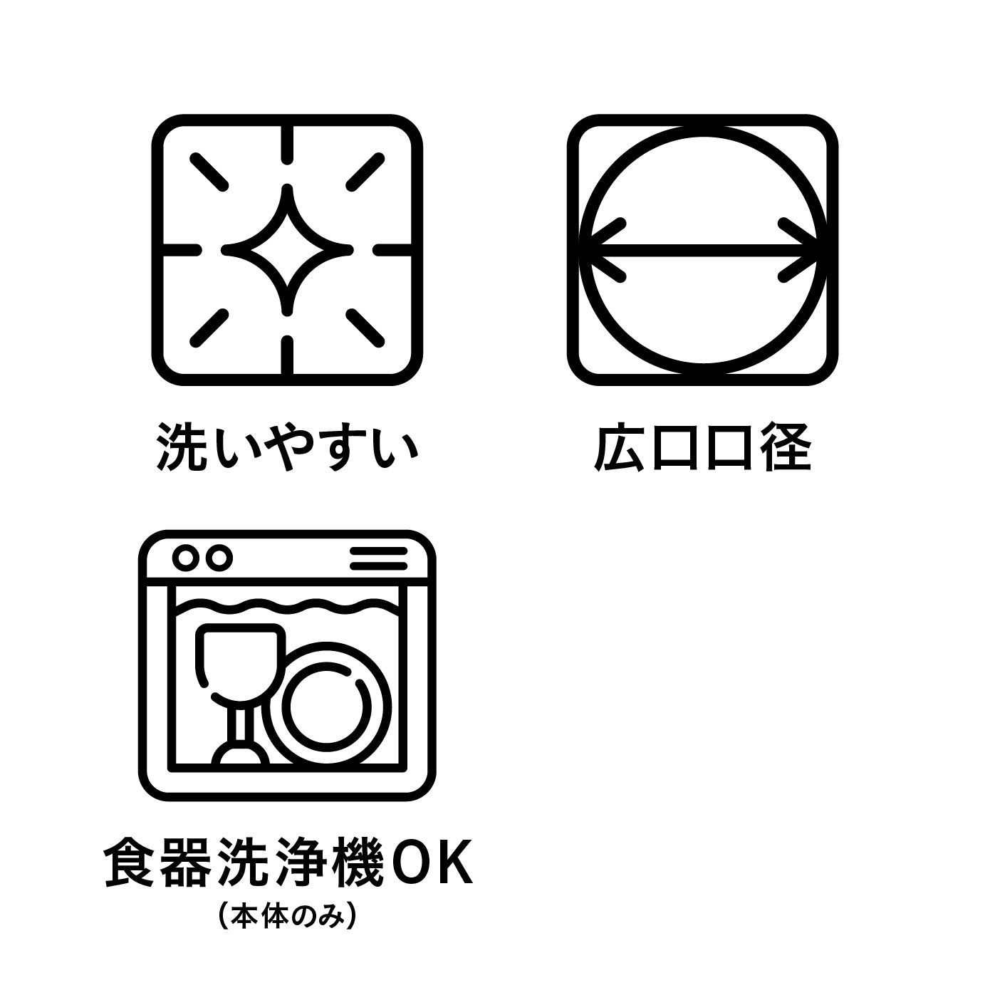 熱い飲料を入れた際は、本体が熱くなるので絶対に触らずしっかり冷めてからご使用下さい。やけどをする恐れがあります。