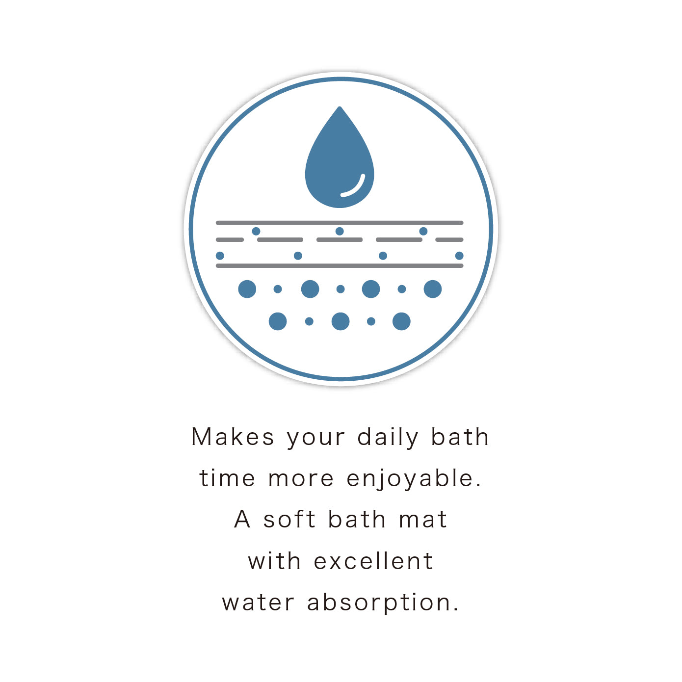 吸水ソフトバスマット