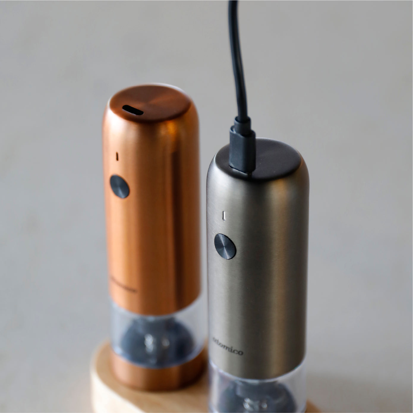 ソルト&ペッパー電動ミル 充電式