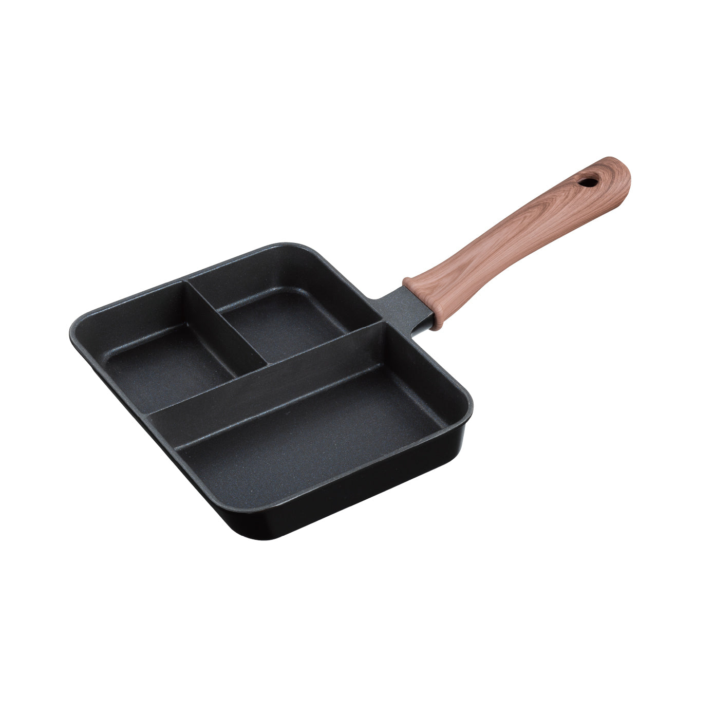 IH対応三品同時に作れるフライパン MC