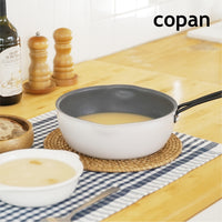 <span style="display:block; text-align:center;">copan<br>Aggta メモリ付き揚げ物フライパン 20cm</span>