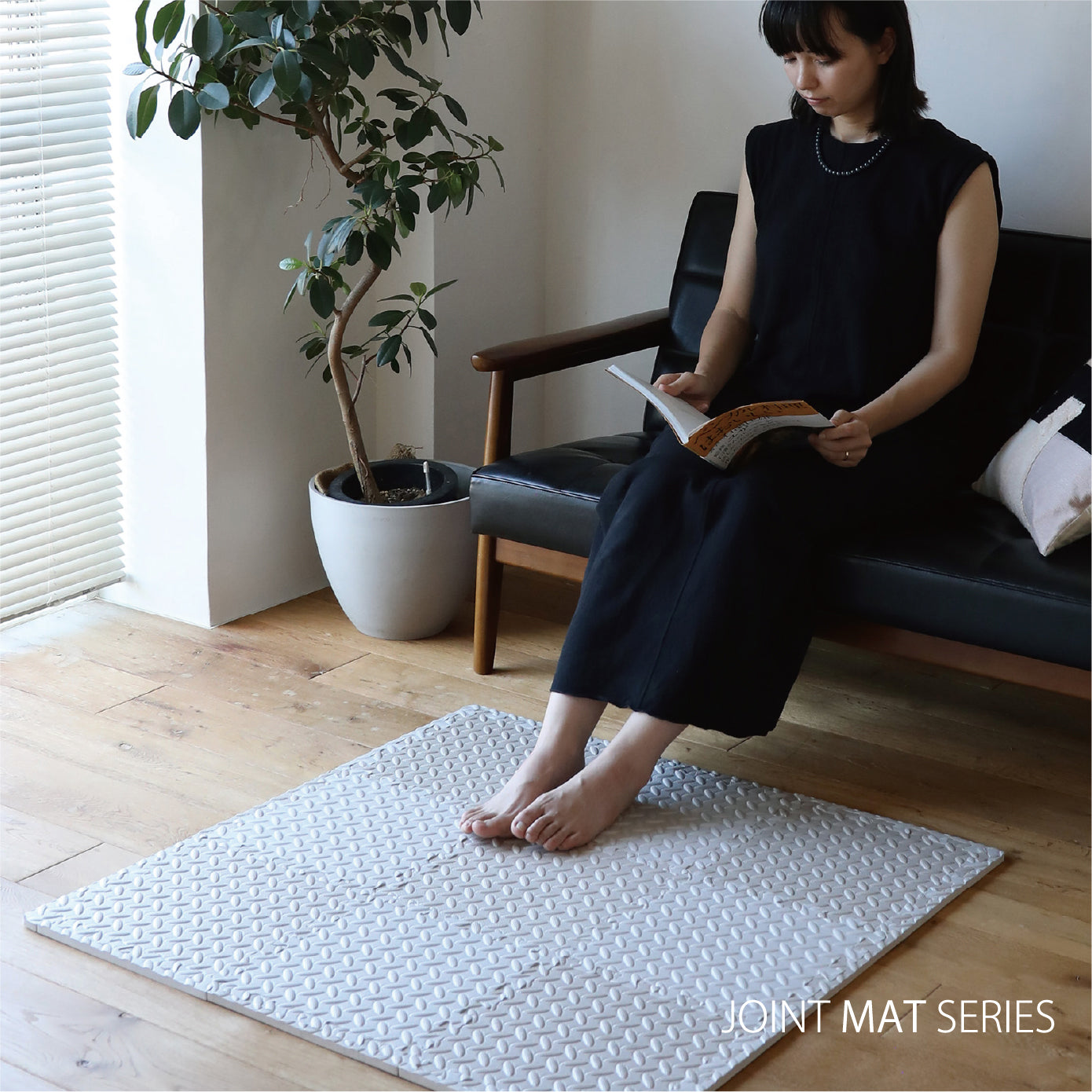 <span style="display:block; text-align:center;">JOINT MAT<br>ポコピタ ジョイントマット9枚組 フチ付き</span>