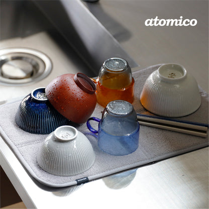 <span style="display:block; text-align:center;">atomico<br>畳んでしまえる吸水マット</span>