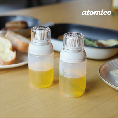<span style="display:block; text-align:center;">atomico<br>プッシュで適量 オイルボトル</span>