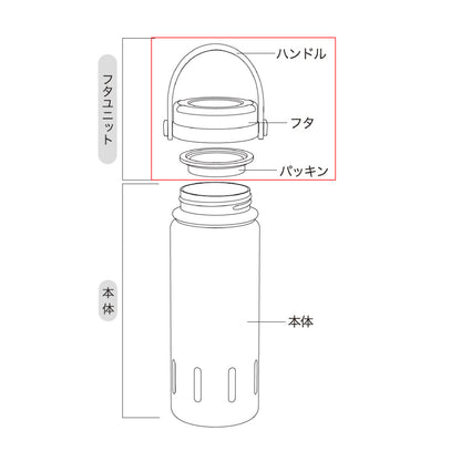 【部品】KOYAボトル380/500 共通 蓋 ベージュ [KY-01-F-BG]