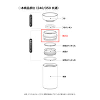 【部品】ELボトル 240/350 共通 飲み口 [MR-BT-NM]