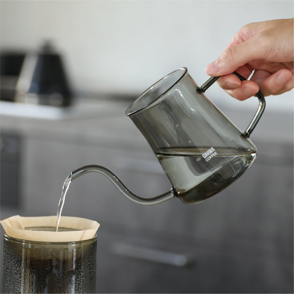 耐熱ガラスコーヒーケトル