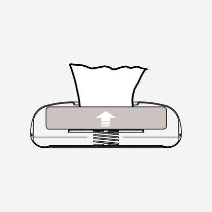 バネで押し上げ最後の一枚まで気持ちよく使える