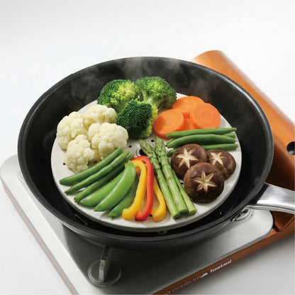 ブロッコリーやにんじん、かぼちゃも、蒸すことで甘みが引き立ち、食感はほくほく。