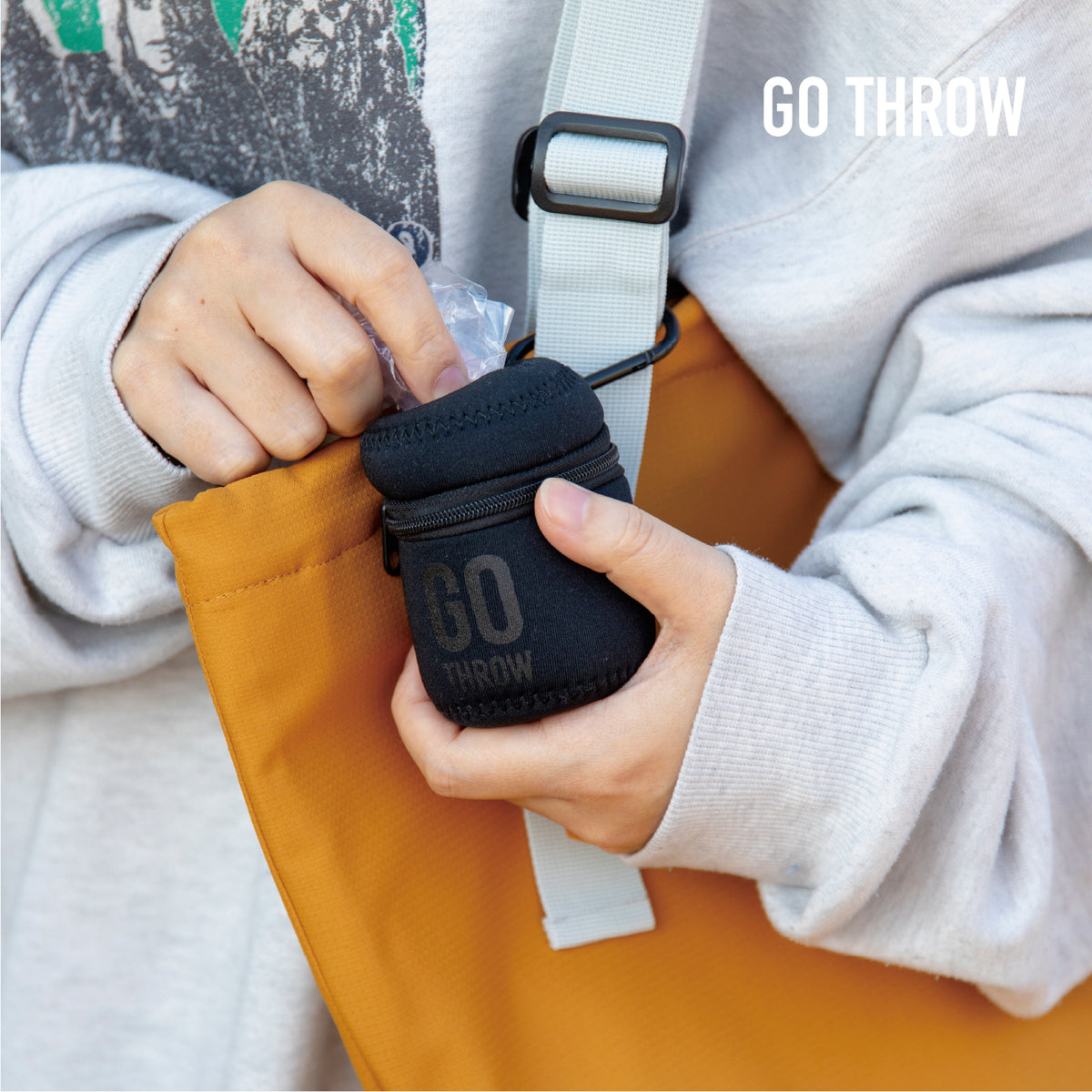 携帯ゴミ箱 GO THROW