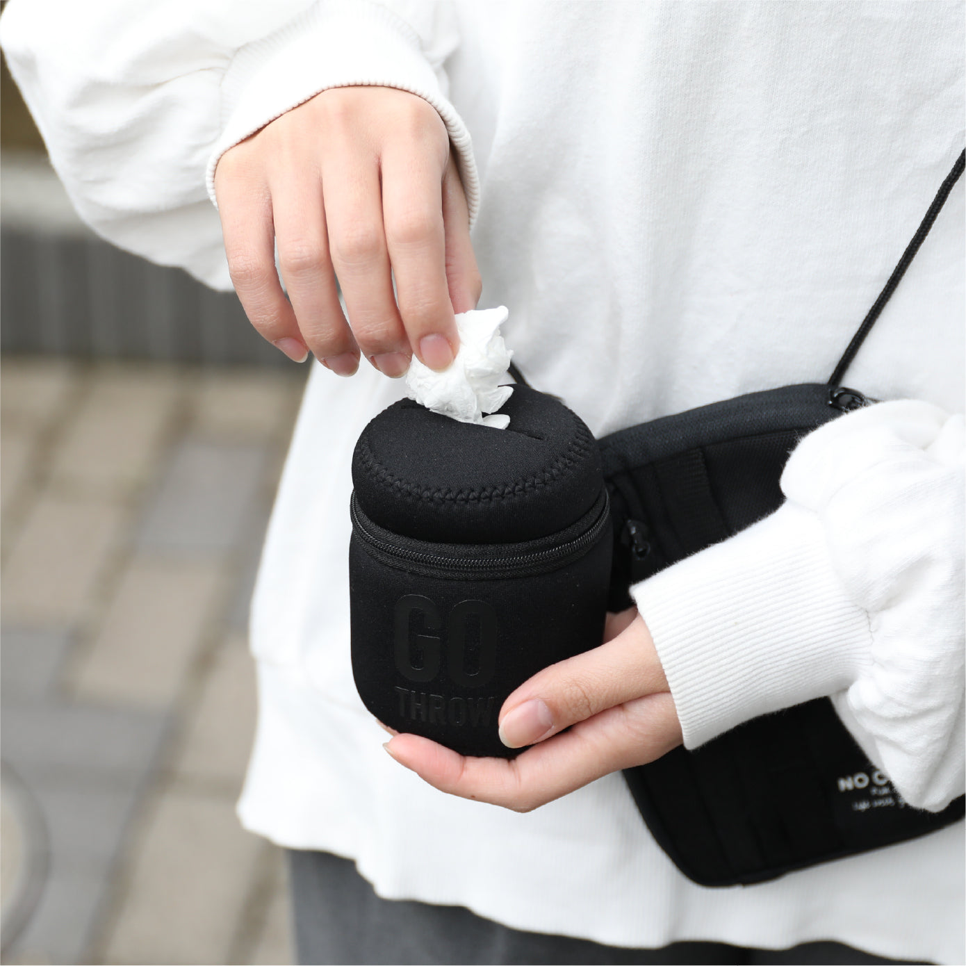 携帯ゴミ箱 GO THROW