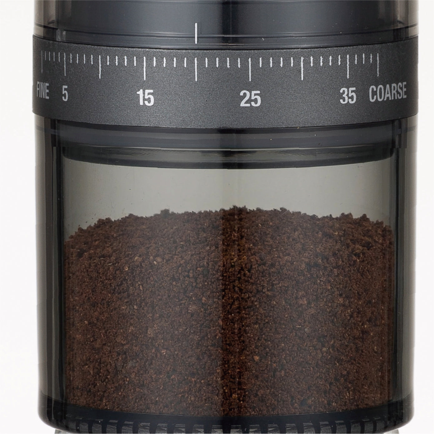 コーヒー豆を挽き終わると停止する自動停止機能つき