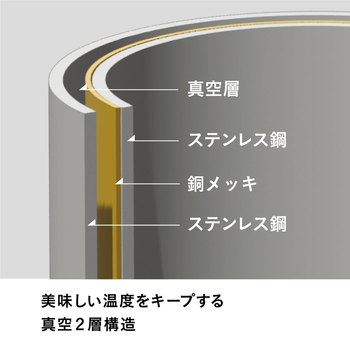 喉越しを楽しむジョッキ