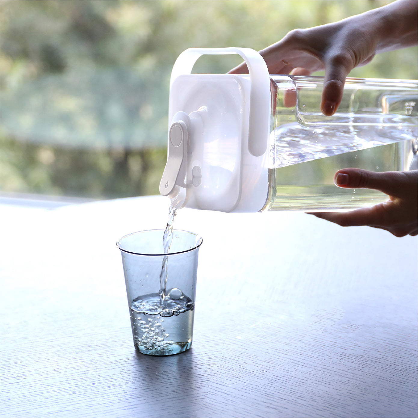 冷蔵庫に入れたまま注げるジャグMEGATANK