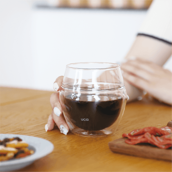 香りを楽しむ耐熱ダブルグラス