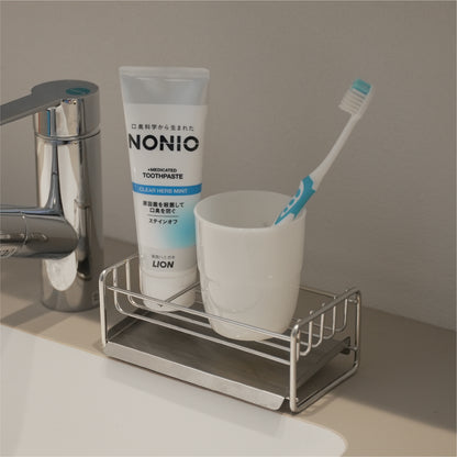 シンク以外の水回りの収納にもおすすめ。