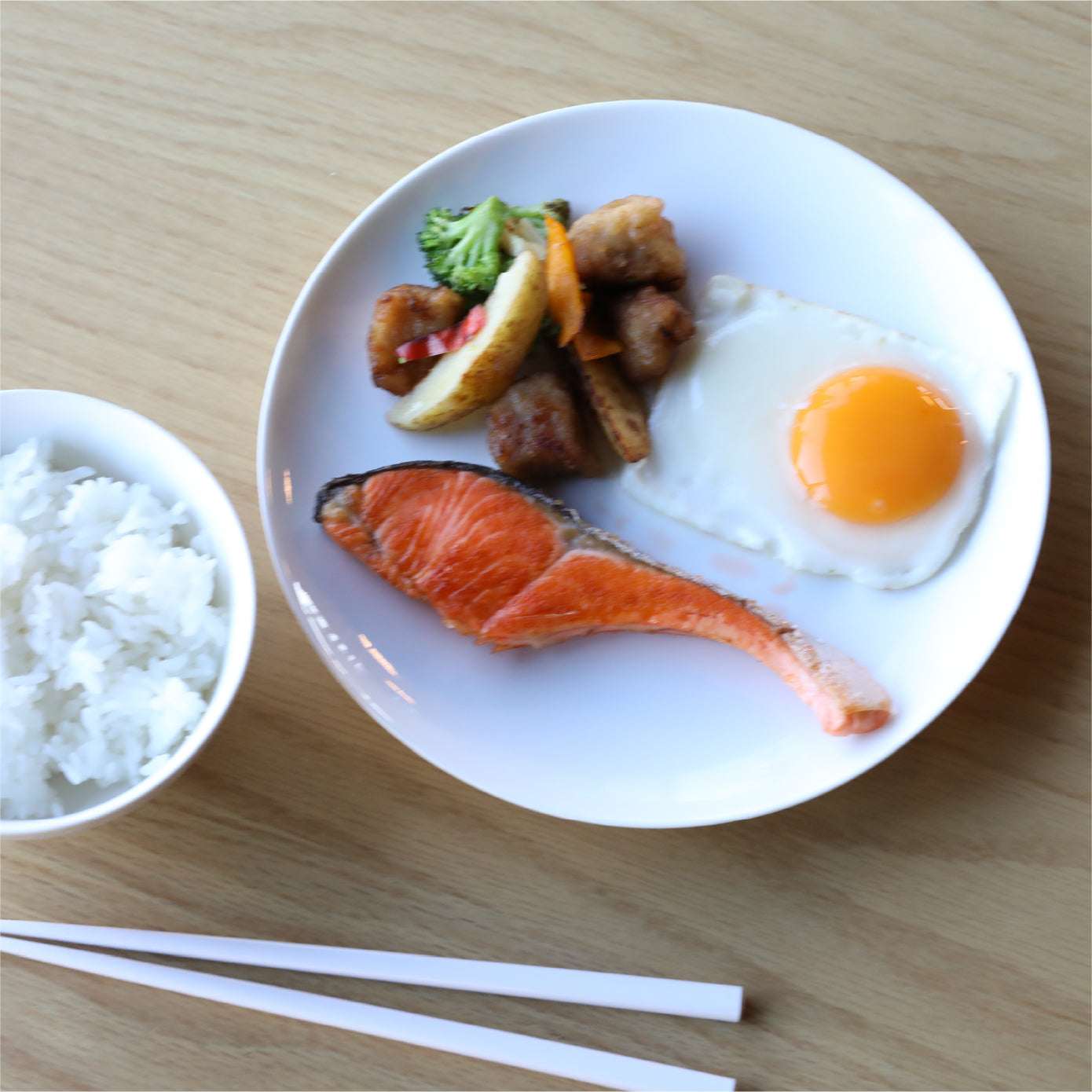 ちょっとした朝食の準備にもちょうどいい