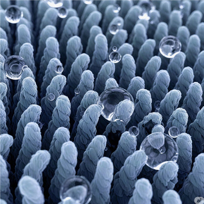 内側は『高密度ツイストパイル仕様』のマイクロファイバー素材を採用