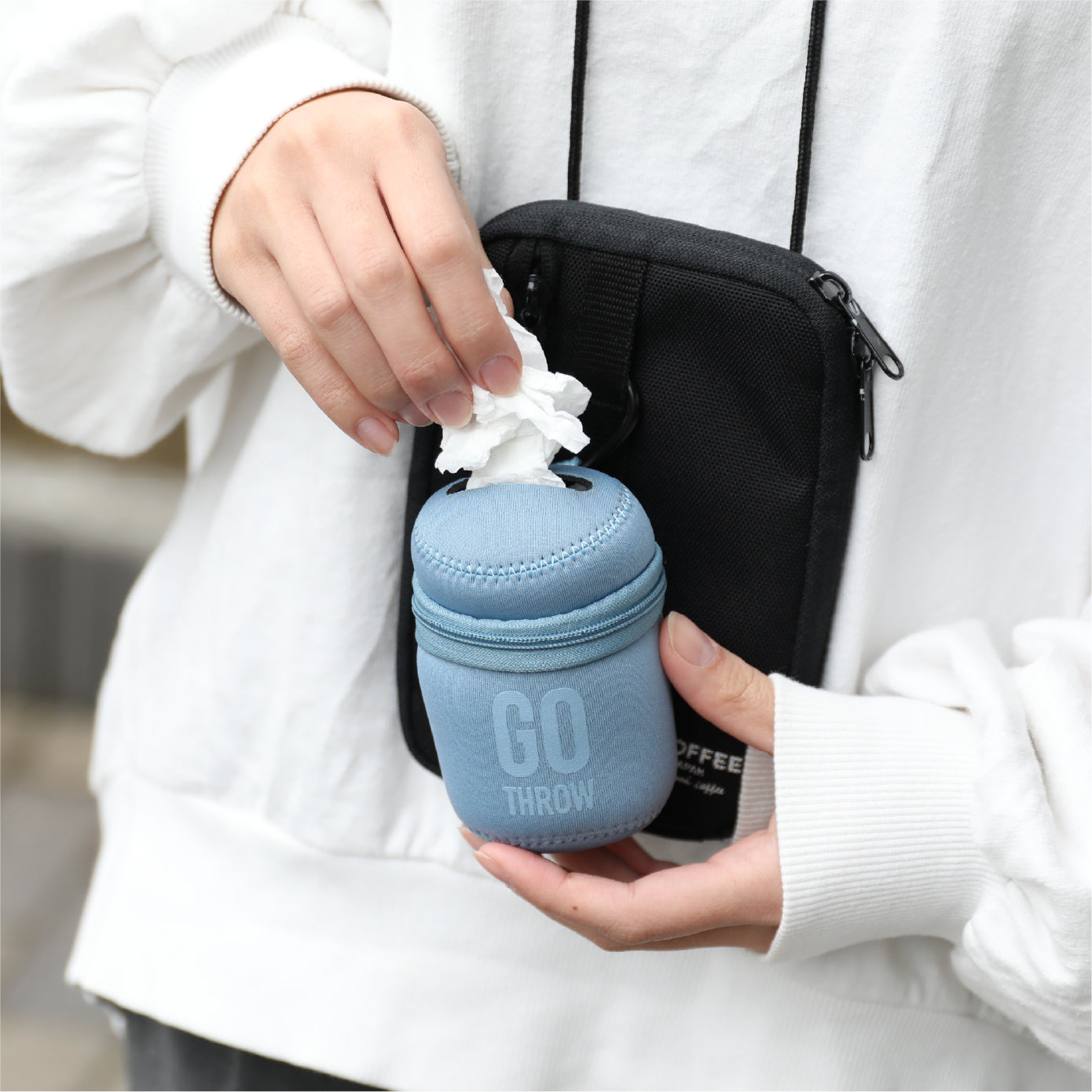 携帯ゴミ箱 GO THROW