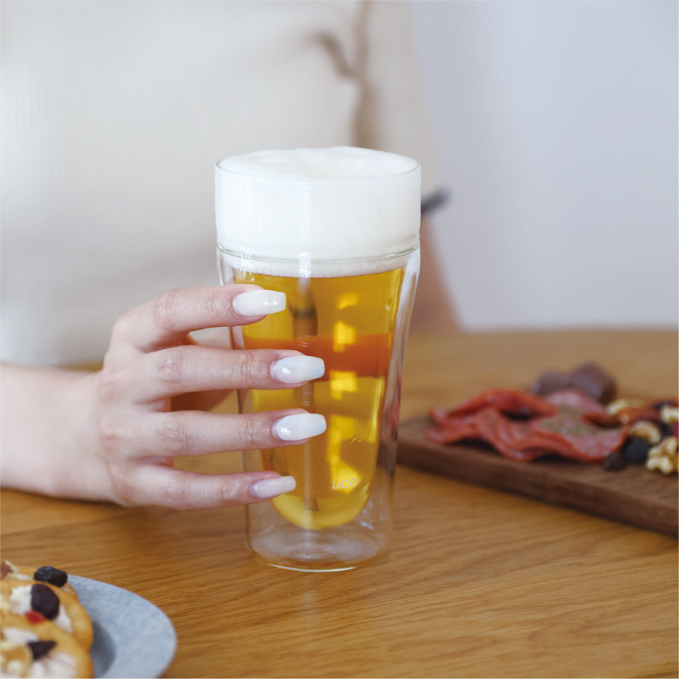 <span style="display:block; text-align:center;">ダブルウォールだから結露がしにくい</span>