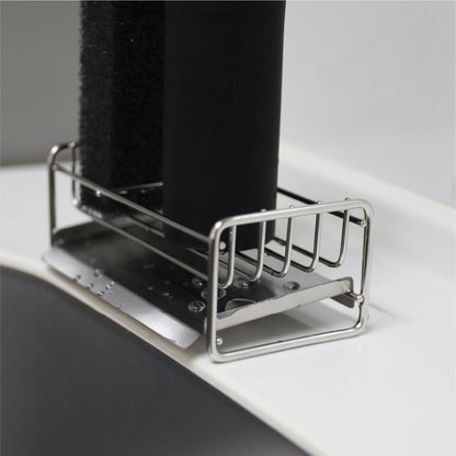 スタンド下部には、水滴を受け止めるステンレス製の水切りトレーを採用。