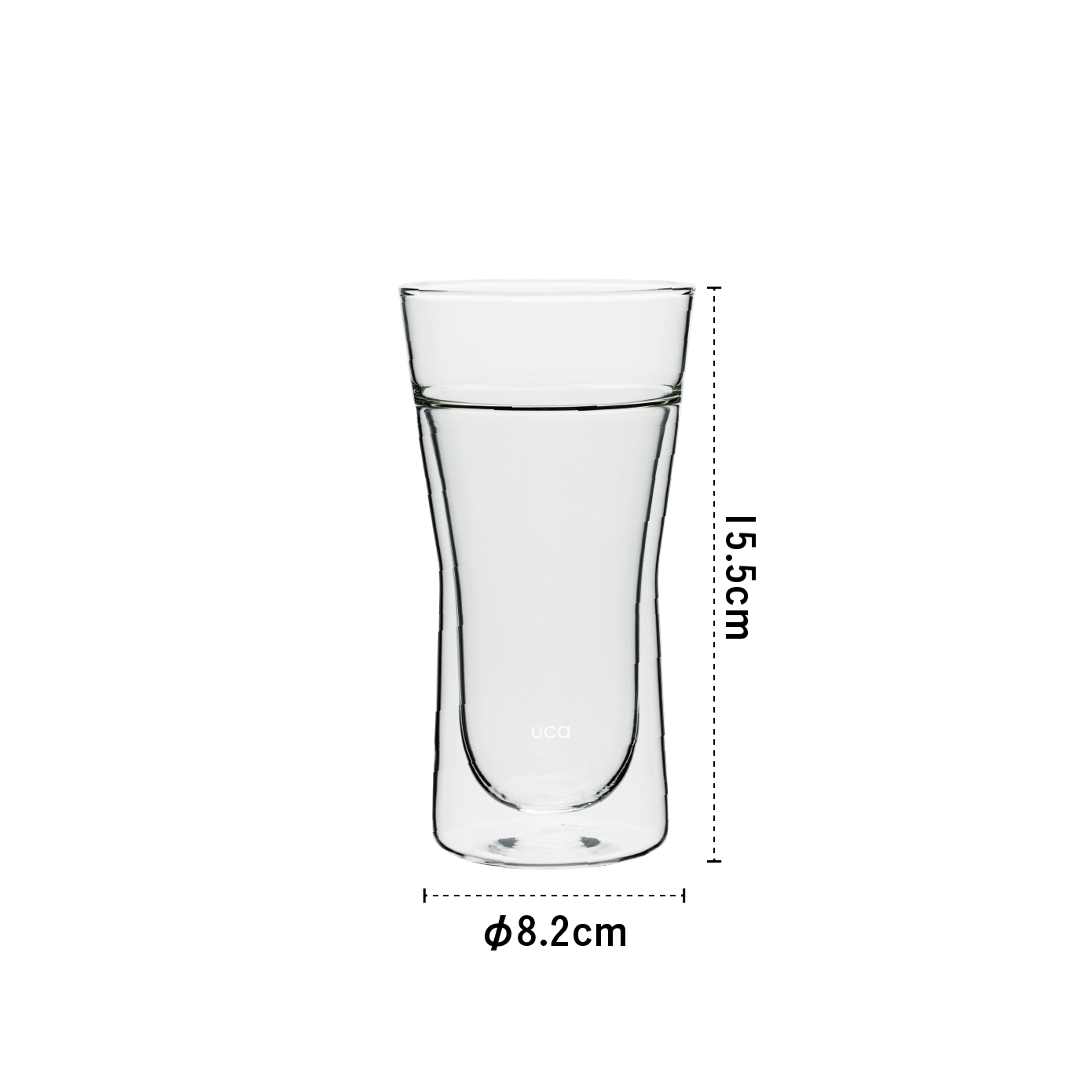 <span style="display:block; text-align:center;">サイズ/φ82×H155mm</span>