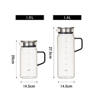 <span style="display:block; text-align:center;">
    【1.0L】サイズ/W145×D95×H200mm <br>
    【1.4L】サイズ/W145×D95×H275mm 
</span>