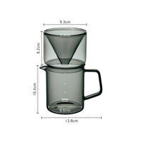 <span style="display:block; text-align:center;">サイズ（ドリッパー）：W93×D93×H82mm<br>サイズ（サーバー）：W138×D86×H104mm</span>