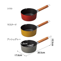 IH対応ちょこっとミルクパン16cm