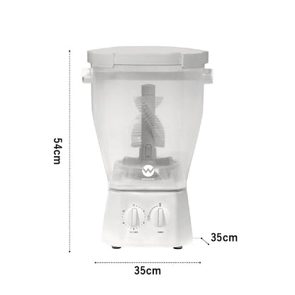 <span style="display:block; text-align:center;">
サイズ/W350×D350×H540mm(ハンドルを除く)<br>
収納時サイズ/W350×D350×H380mm(ハンドルを除く)
</span>