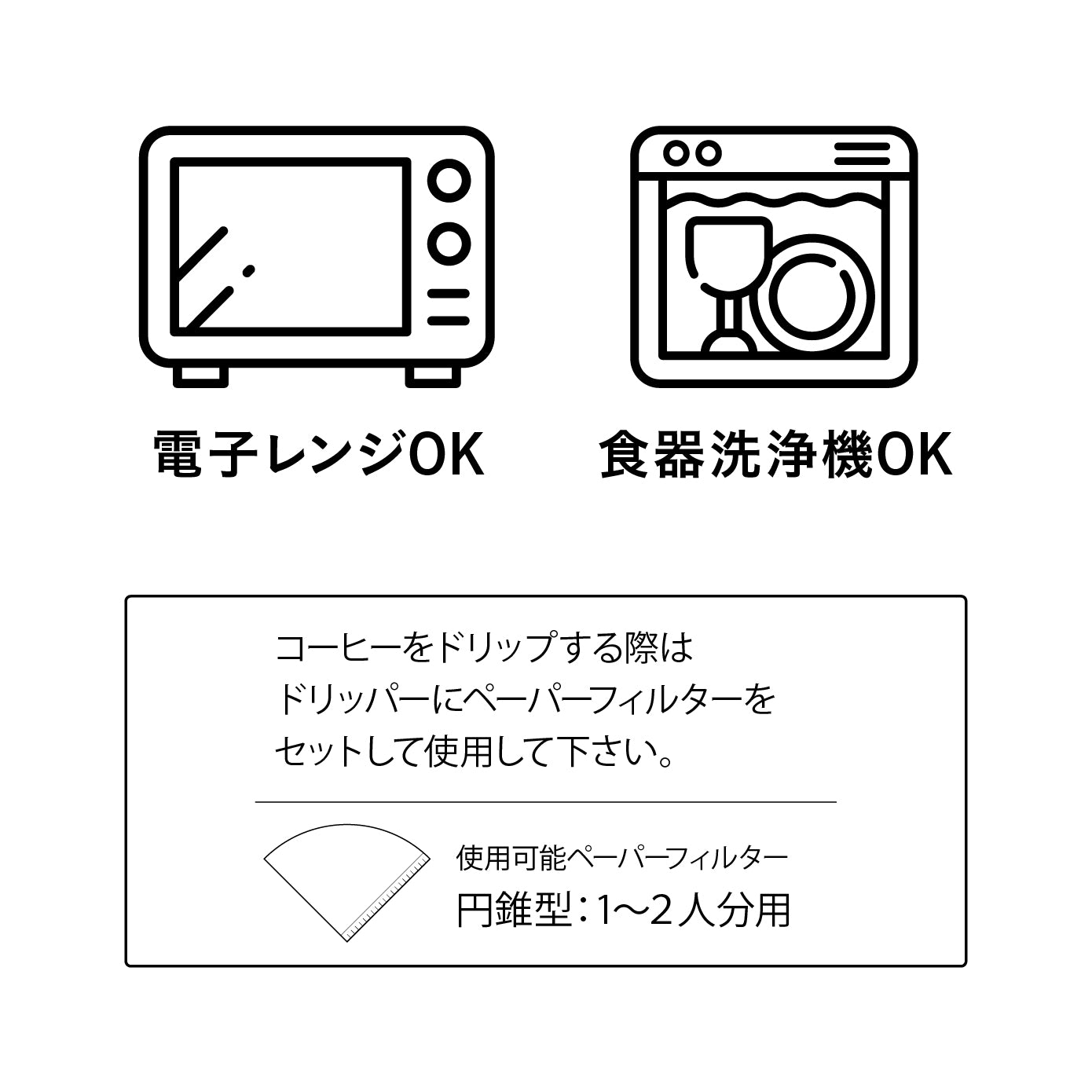 耐熱ガラスコーヒードリッパー＆サーバー