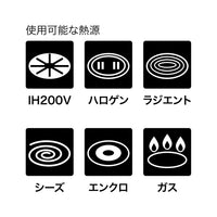二層鋼多用途ミルクパン