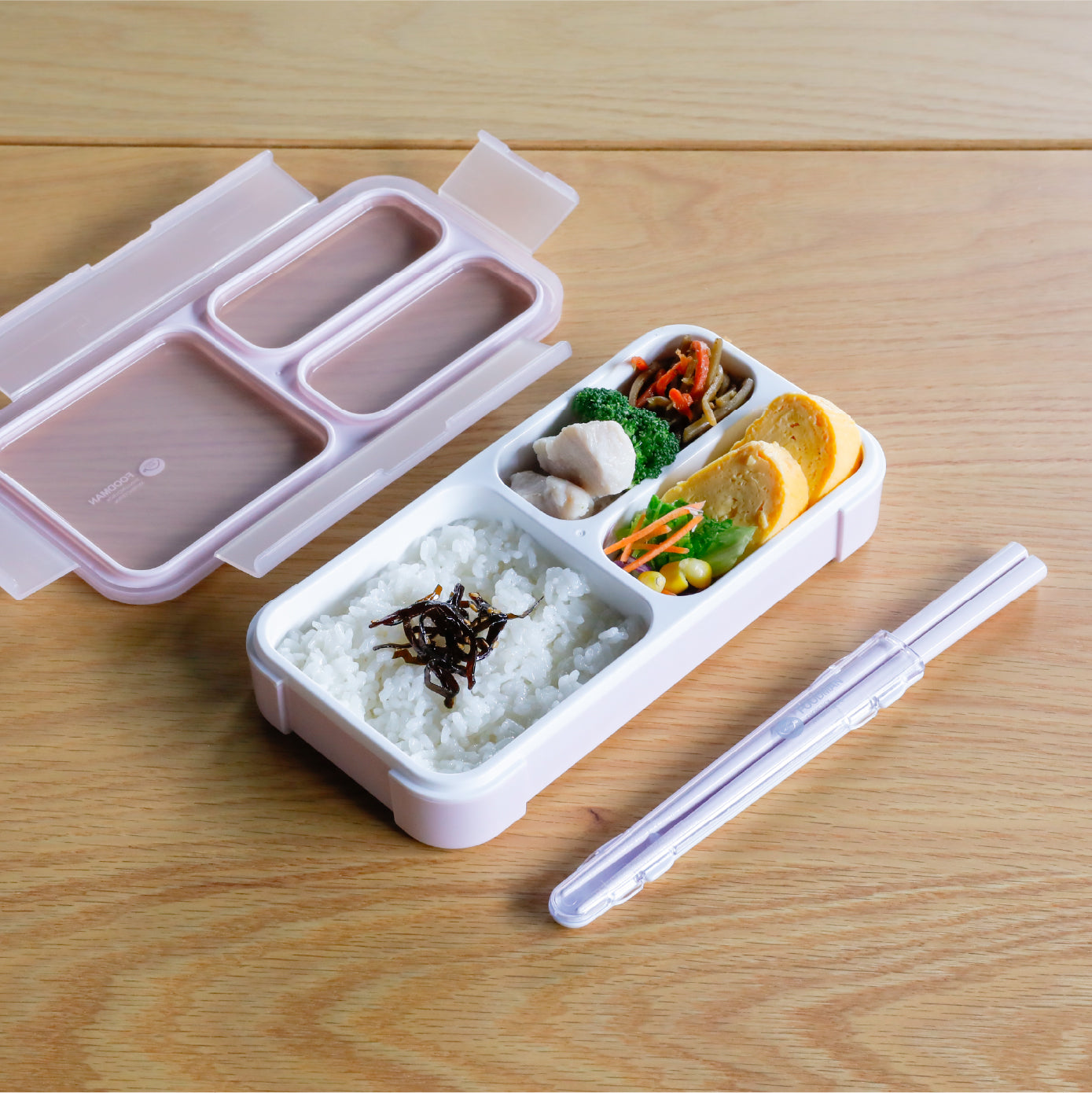 薄型弁当箱 抗菌フードマン400ml – シービージャパン オンラインストア