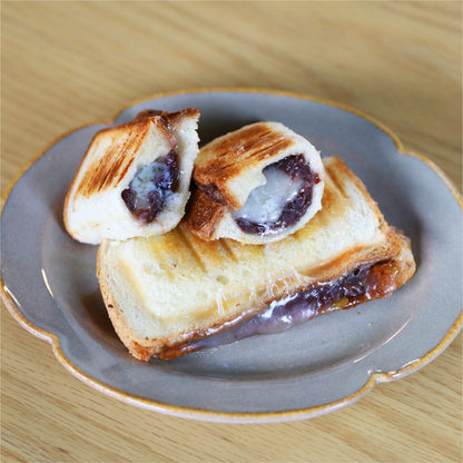 <span style="display:block; text-align:center;">レシピ例：スイーツ系の大福バターサンド</span>