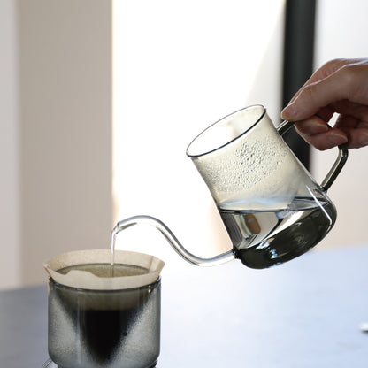 <span style="display:block; text-align:center;">
    QAHWA<br>
    耐熱ガラスコーヒーセット
</span>