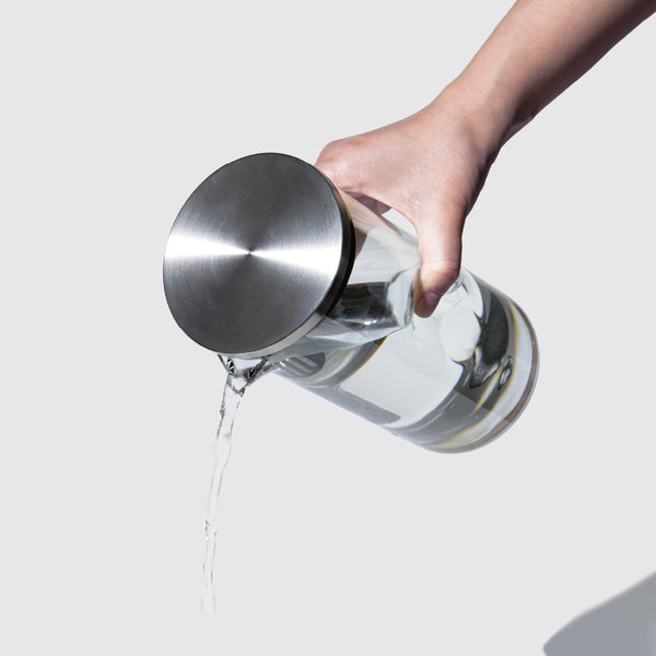 LOG 耐熱ガラスウォータージャグ スリム