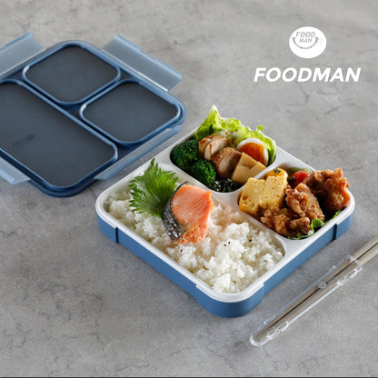 【セット】薄型弁当箱 抗菌フードマン800ml セット