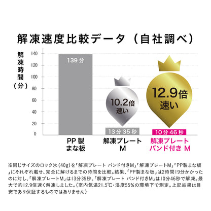 解凍プレート バンド付き