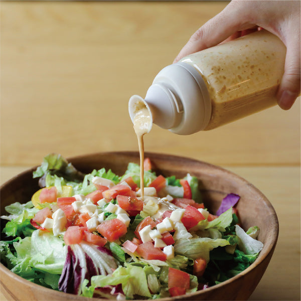 液垂れしにくい 密閉ドレッシングボトル